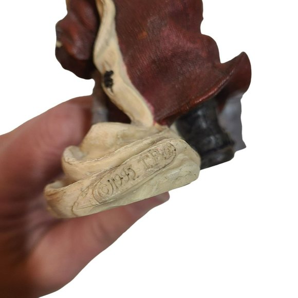 Boyds Bears Elliot The Hero Statue 1996 Bearstone Collection 2280 Firefighter - Picture 4 of 11